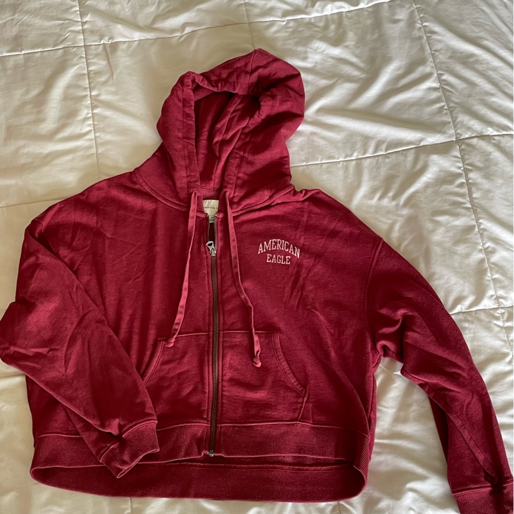 Zip up long sleeve, L
